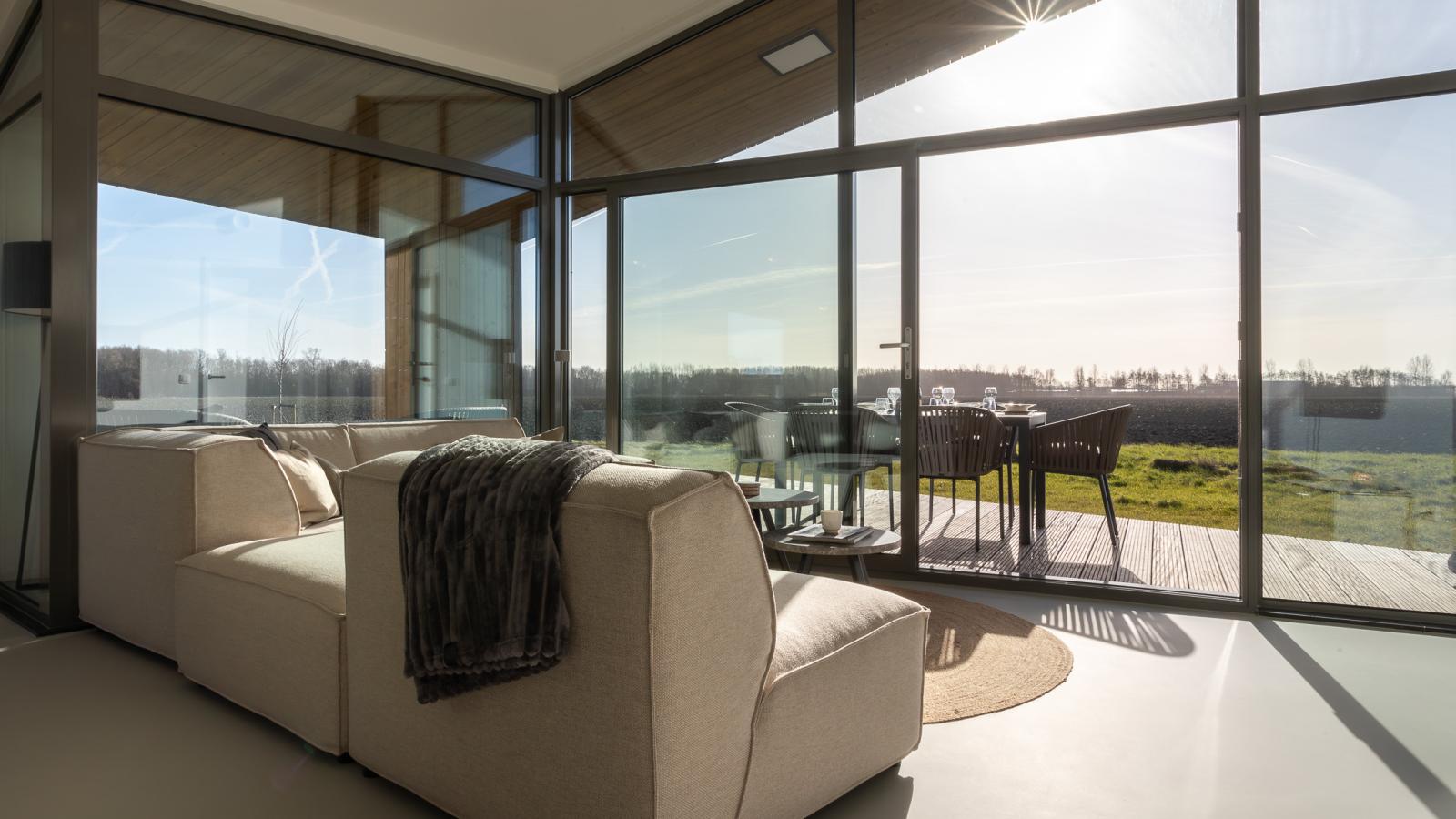 Natuurhuis Windakker - Uitzicht zomer