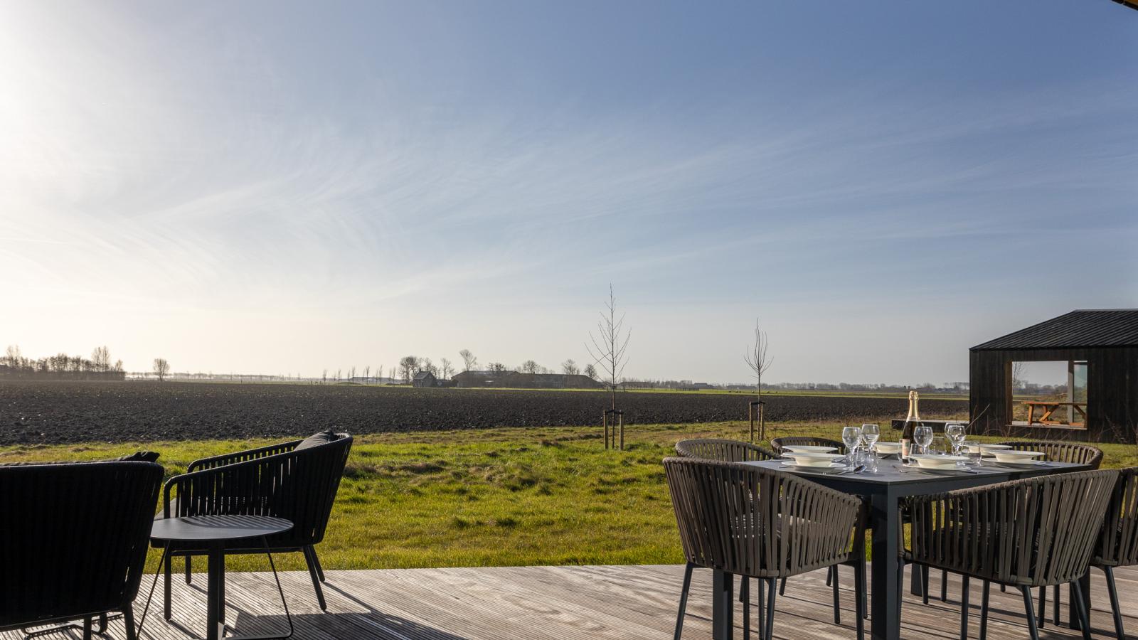 Natuurhuis Windakker - Uitzicht zomer