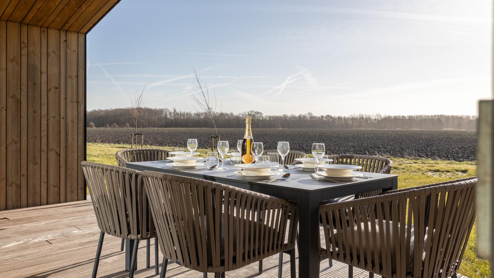 Natuurhuis Windakker - Uitzicht zomer