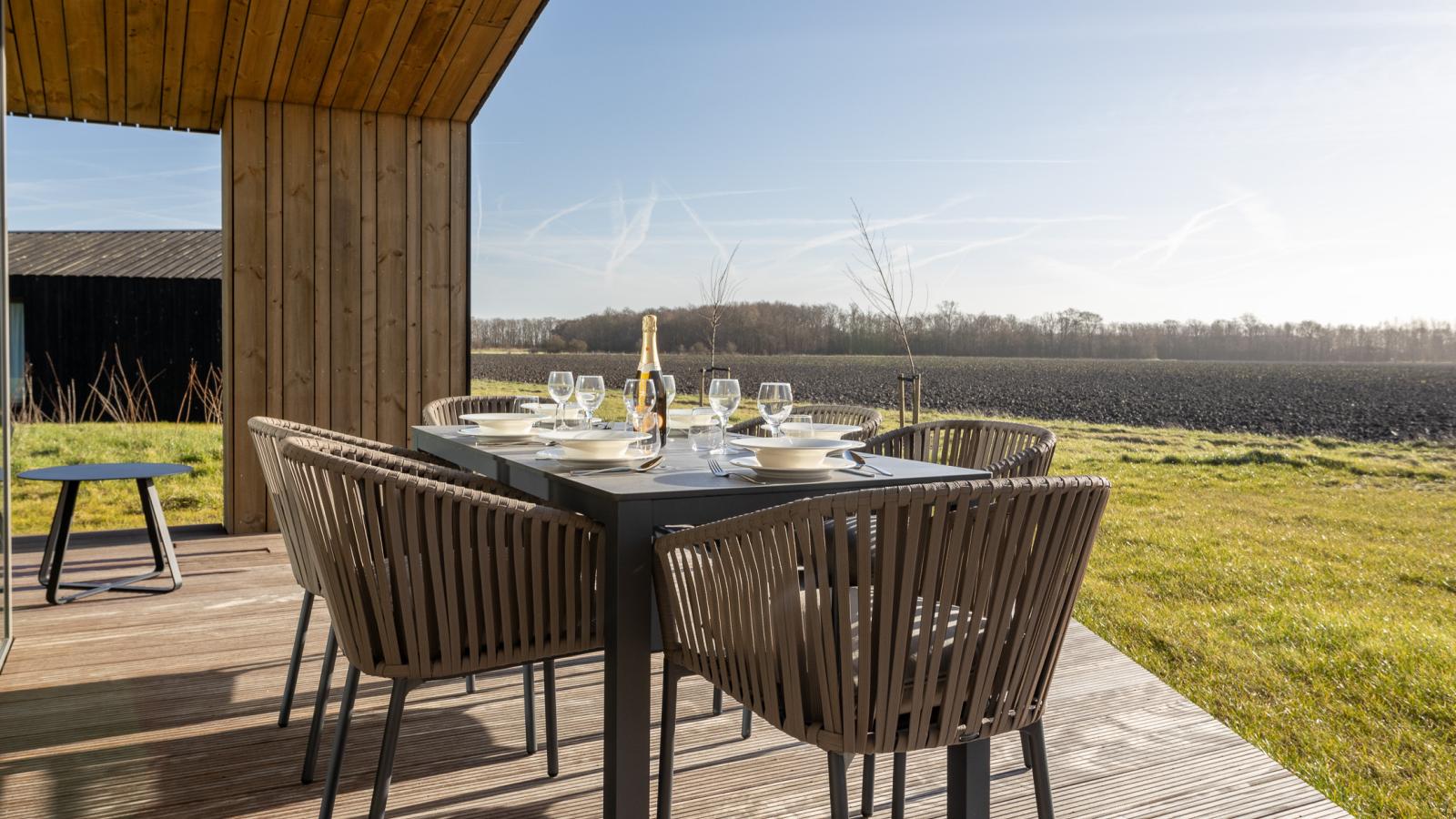 Natuurhuis Windakker - Uitzicht zomer