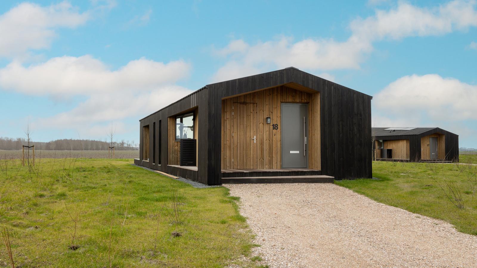 Natuurhuis Zilte stilte - Buitenkant zomer