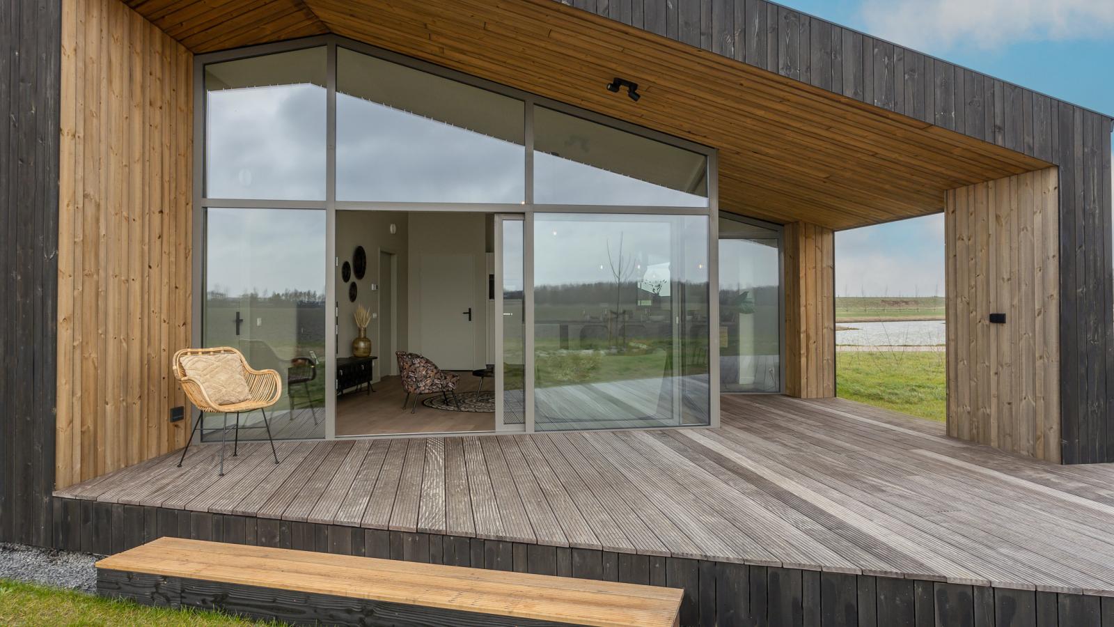 Natuurhuis Zilte stilte - Buitenkant zomer