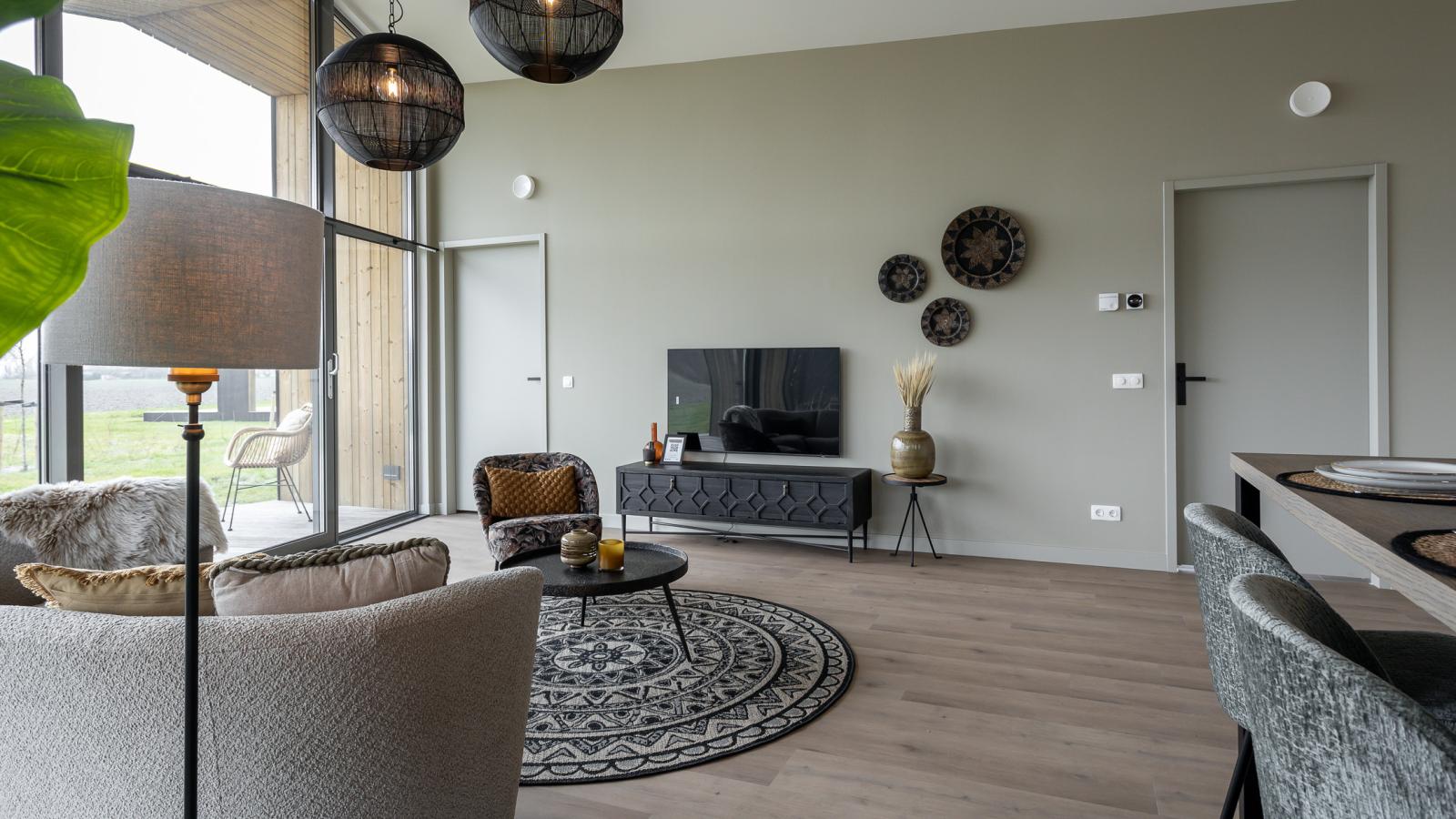 Natuurhuis Zilte stilte - Woonkamer