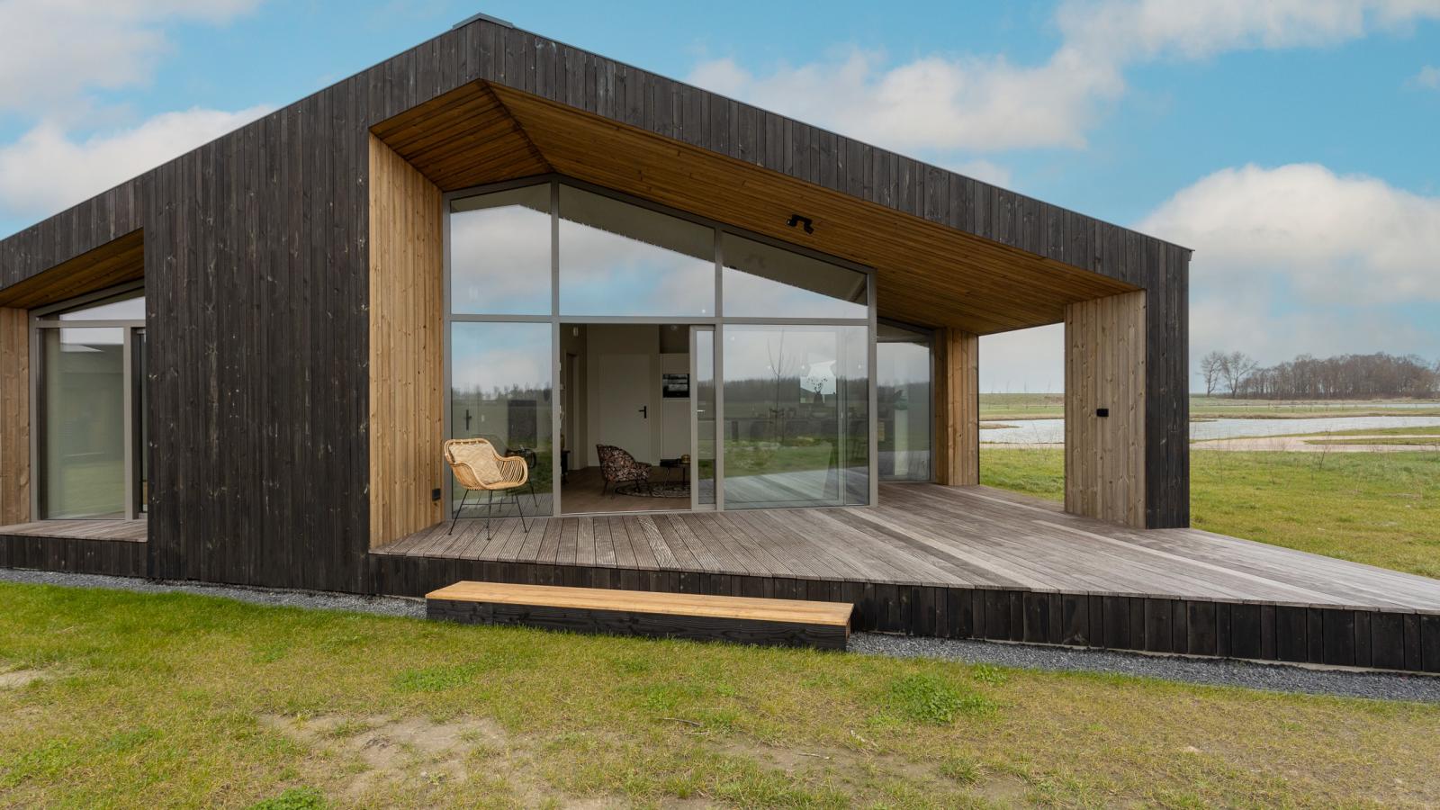 Natuurhuis Zilte stilte - Buitenkant zomer