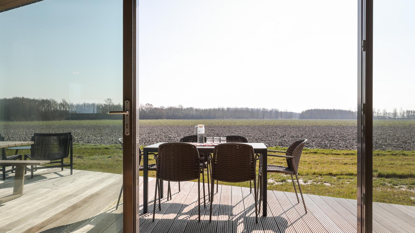 Natuurhuis Houtkant - Uitzicht zomer