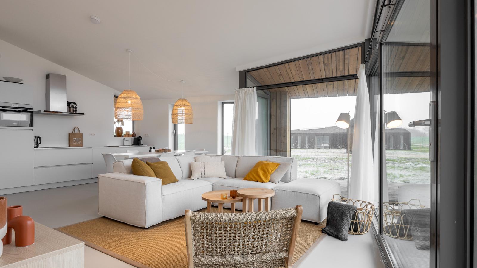 Natuurhuis Waterkant - Woonkamer