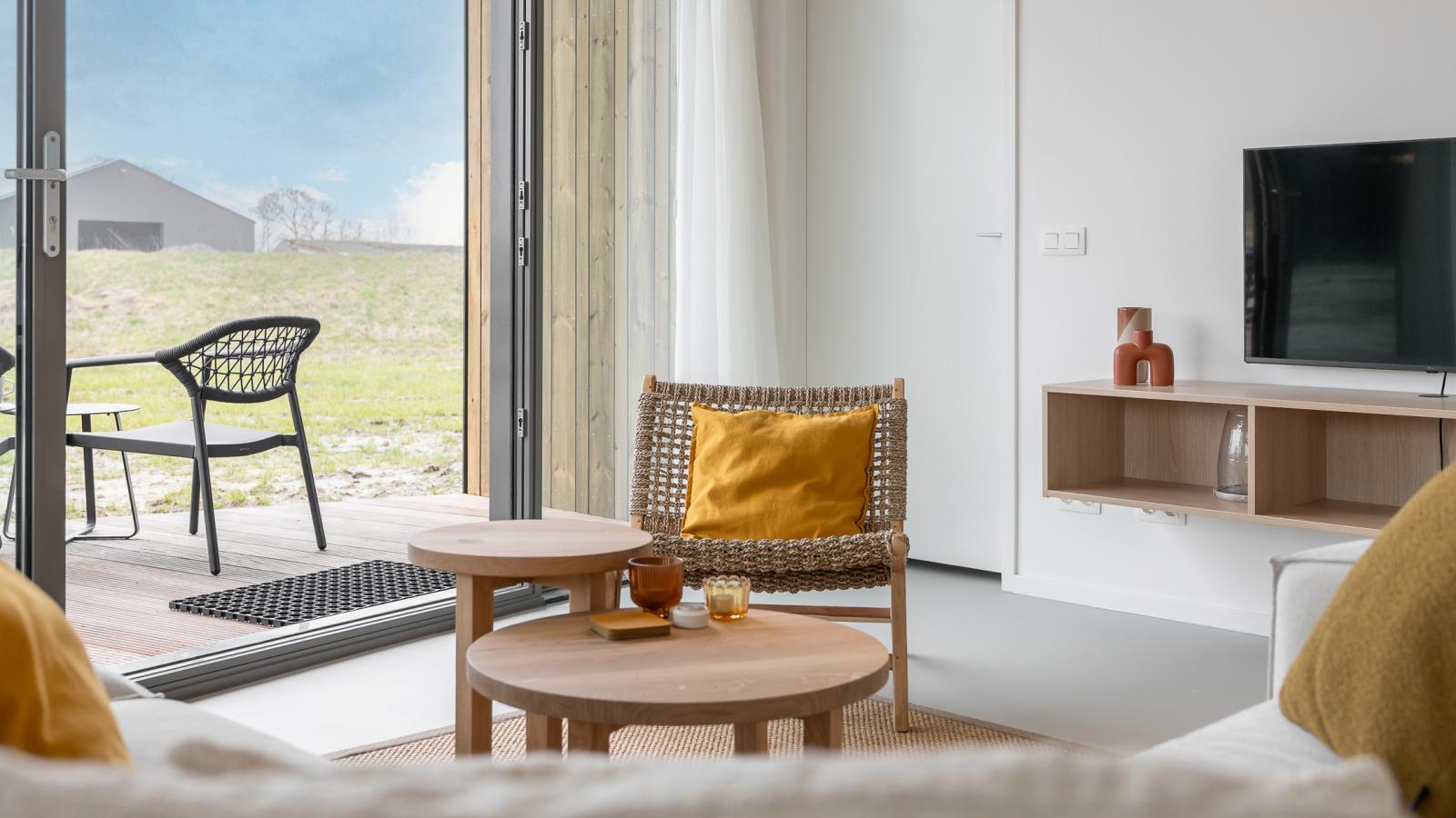 Natuurhuis Waterkant - Woonkamer