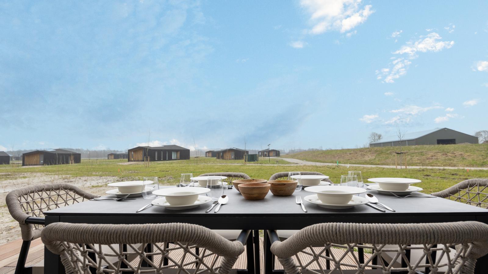 Natuurhuis Waterkant - Uitzicht zomer