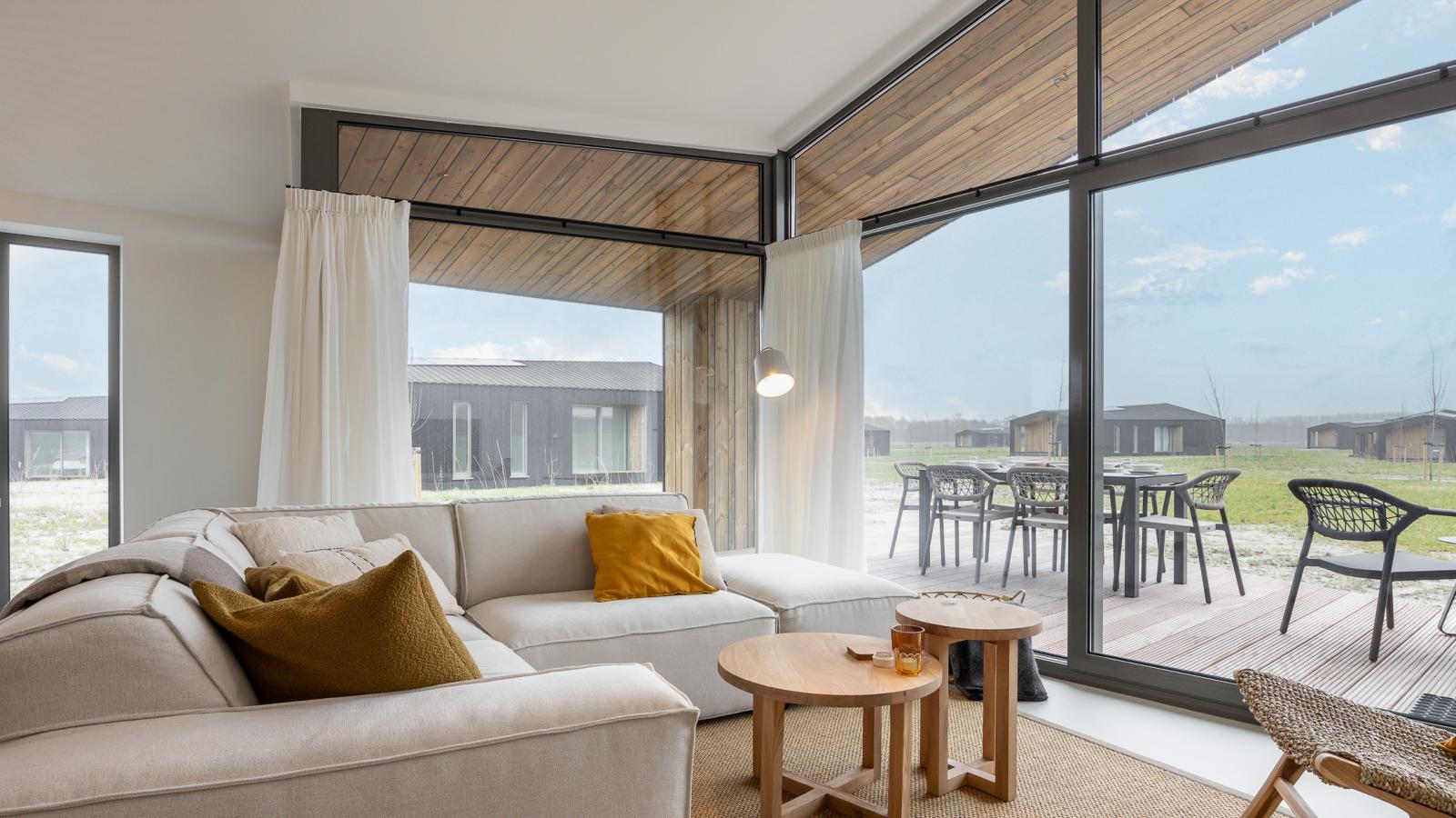 Natuurhuis Waterkant - Woonkamer