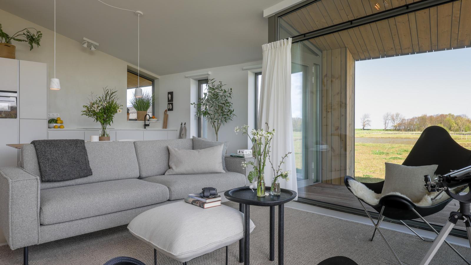 Natuurhuis Oeverzicht - Woonkamer