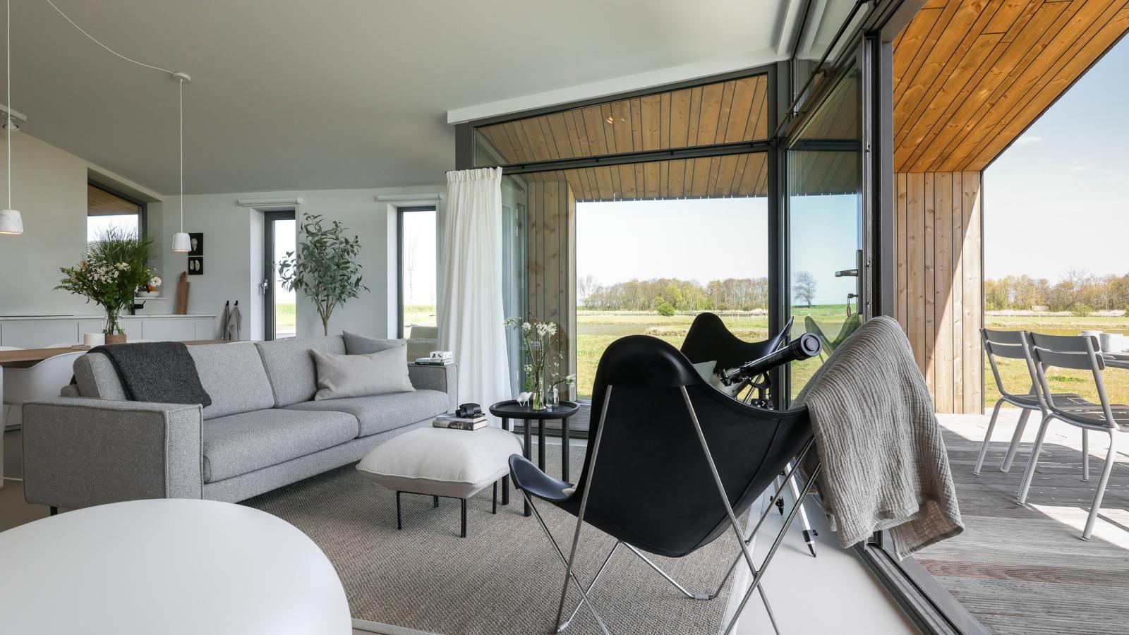 Natuurhuis Oeverzicht - Woonkamer