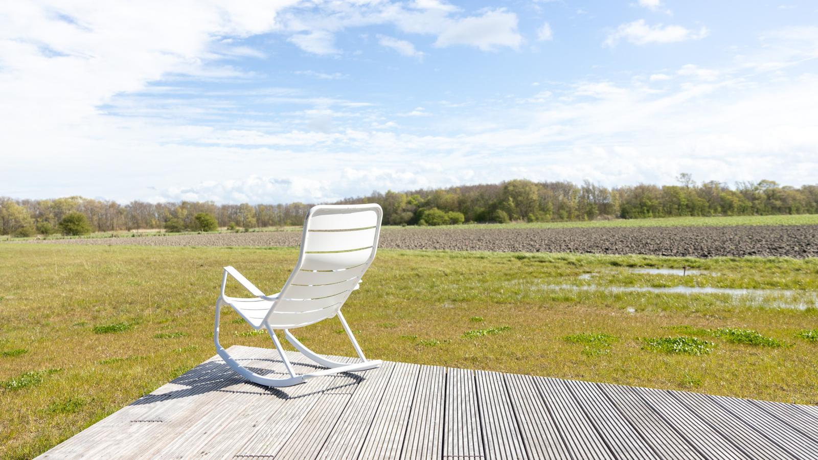 Natuurhuis Oeverzicht - Uitzicht zomer