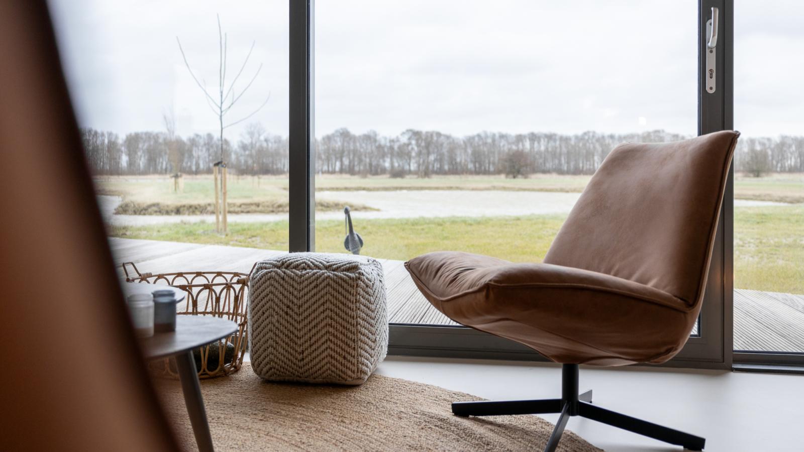 Natuurhuis Waterrand - Uitzicht zomer