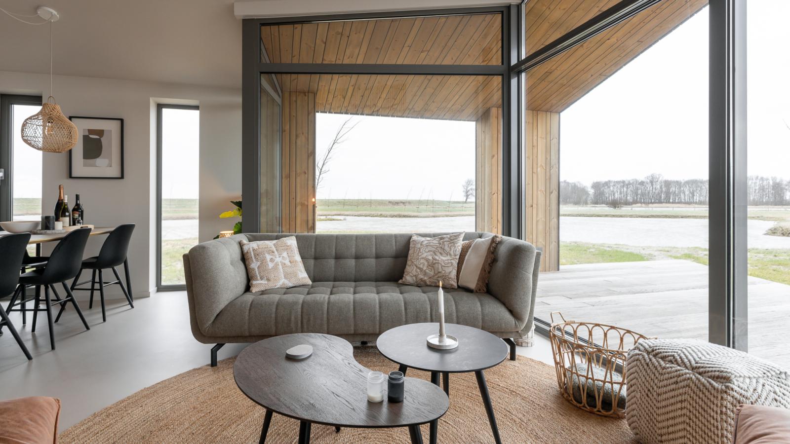 Natuurhuis Waterrand - Woonkamer