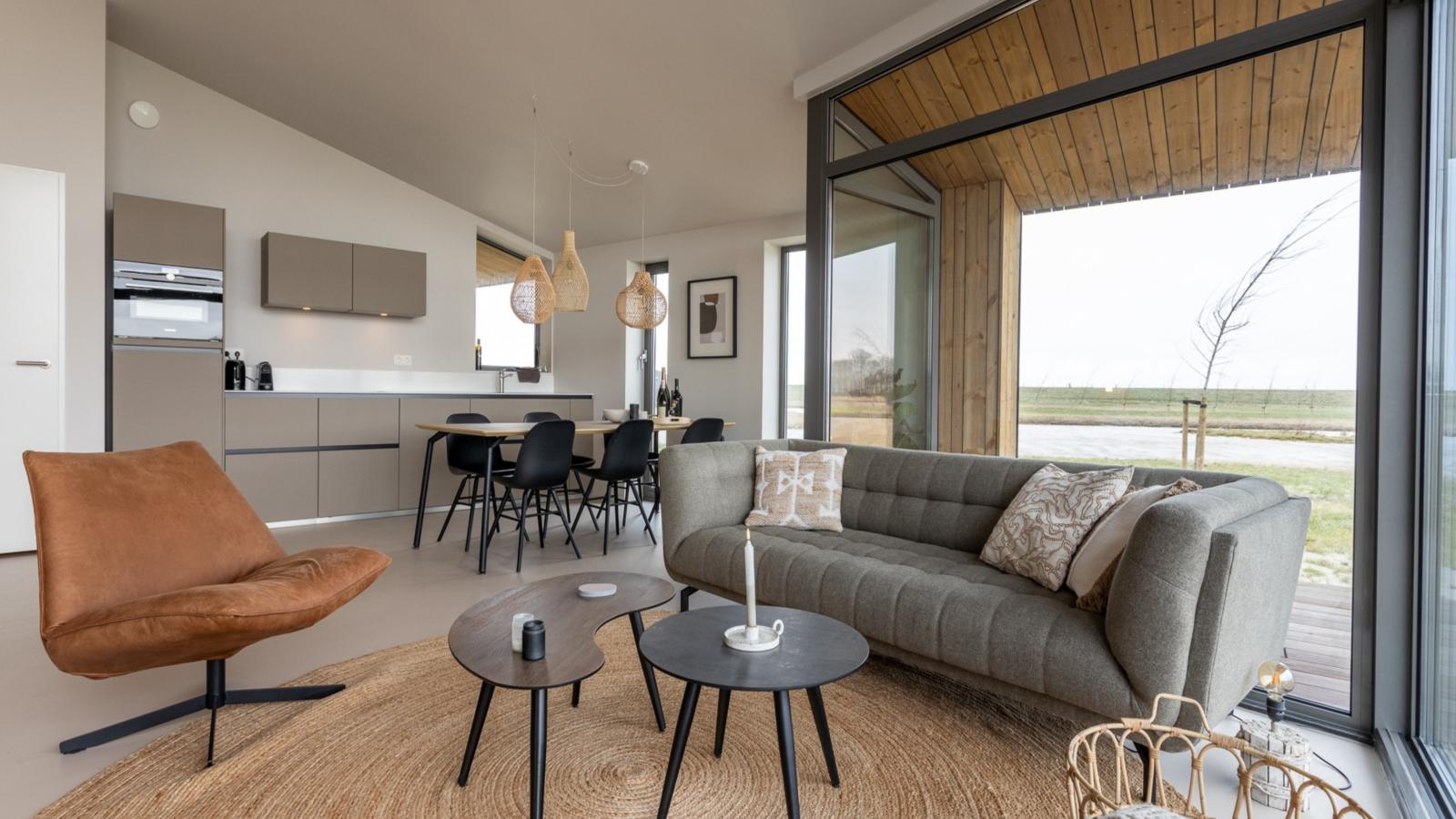 Natuurhuis Waterrand - Woonkamer