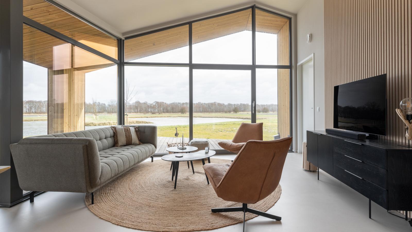 Natuurhuis Waterrand - Woonkamer