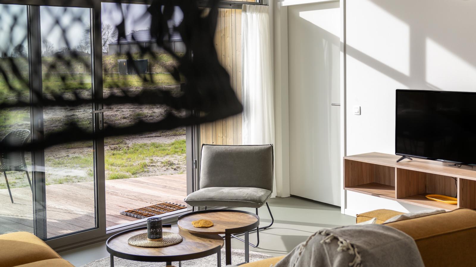 Natuurhuis Veerdijk - Woonkamer