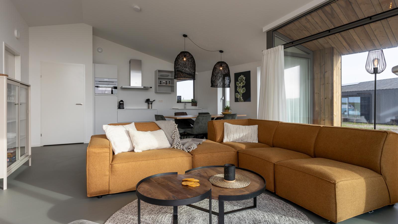 Natuurhuis Veerdijk - Woonkamer