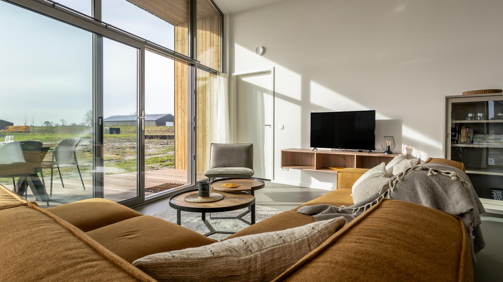 Natuurhuis Veerdijk - Woonkamer