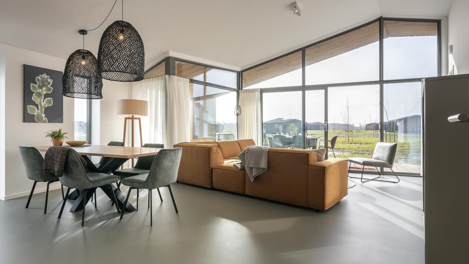 Natuurhuis Veerdijk - Woonkamer