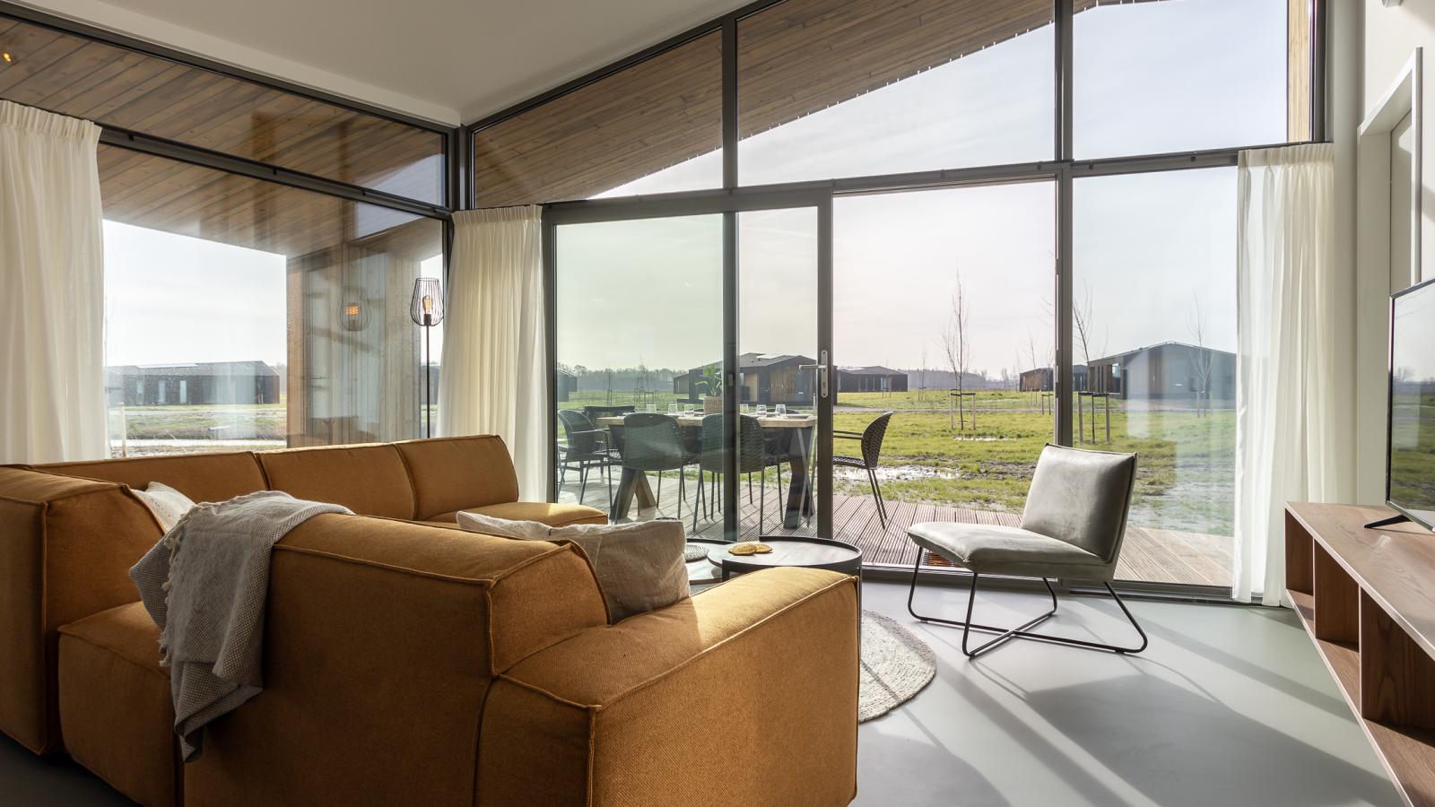 Natuurhuis Veerdijk - Uitzicht zomer