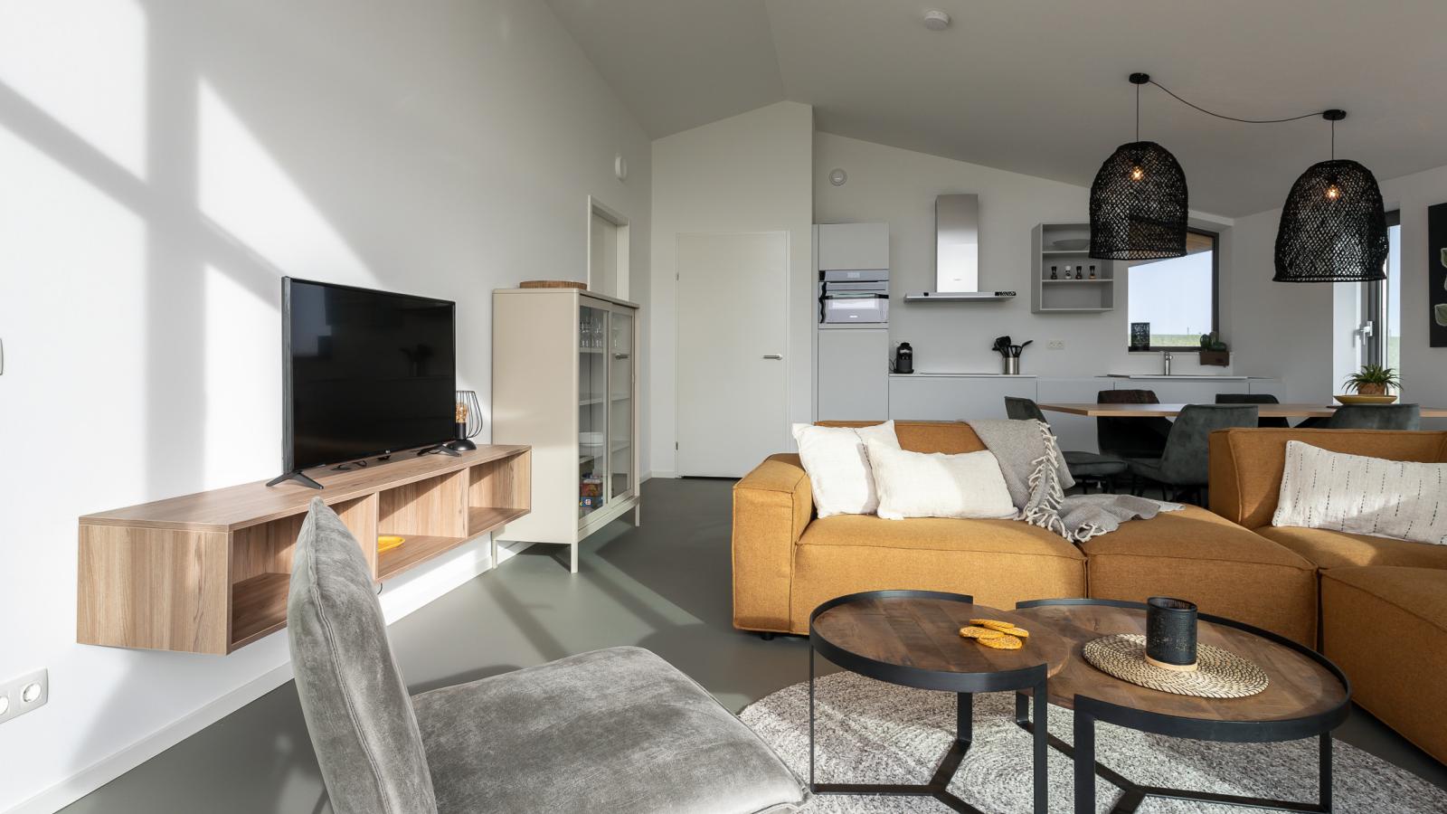 Natuurhuis Veerdijk - Woonkamer