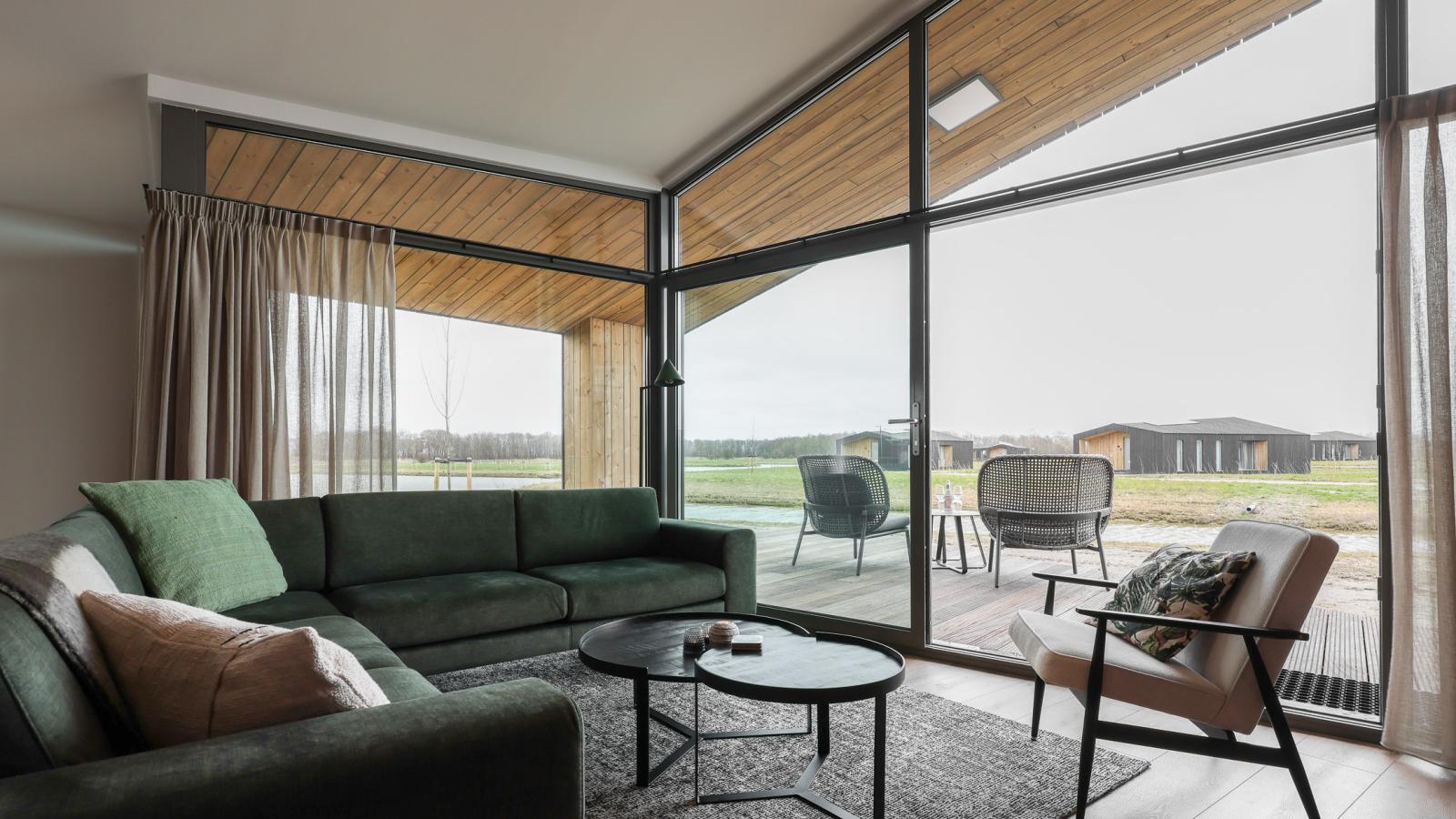 Natuurhuis Rietveer - Woonkamer