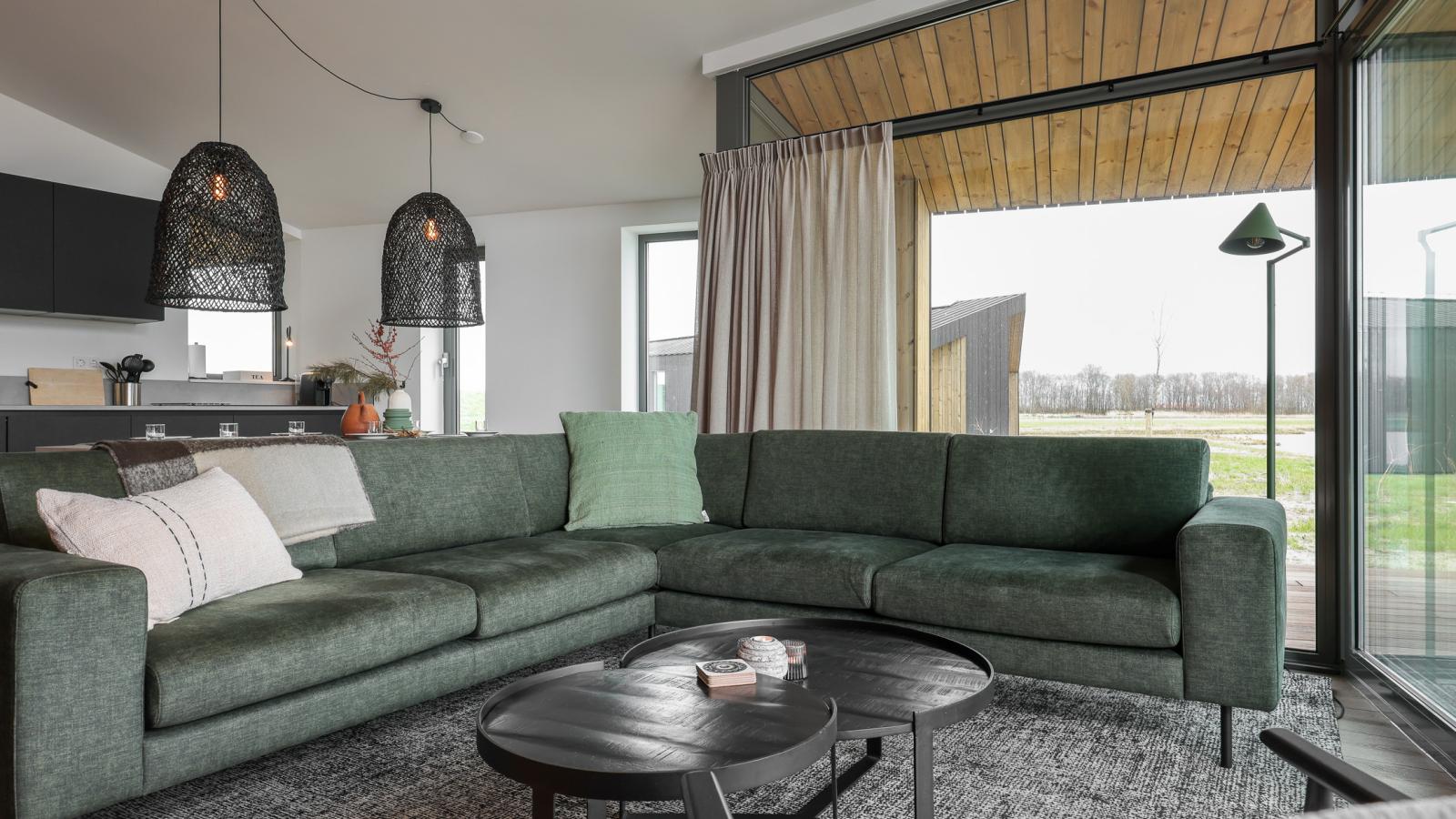 Natuurhuis Rietveer - Woonkamer