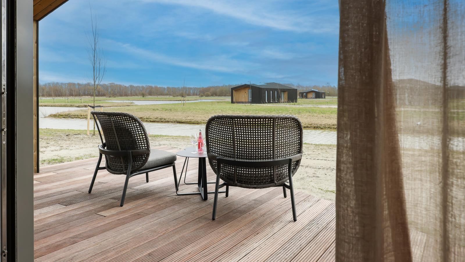 Natuurhuis Rietveer - Uitzicht zomer