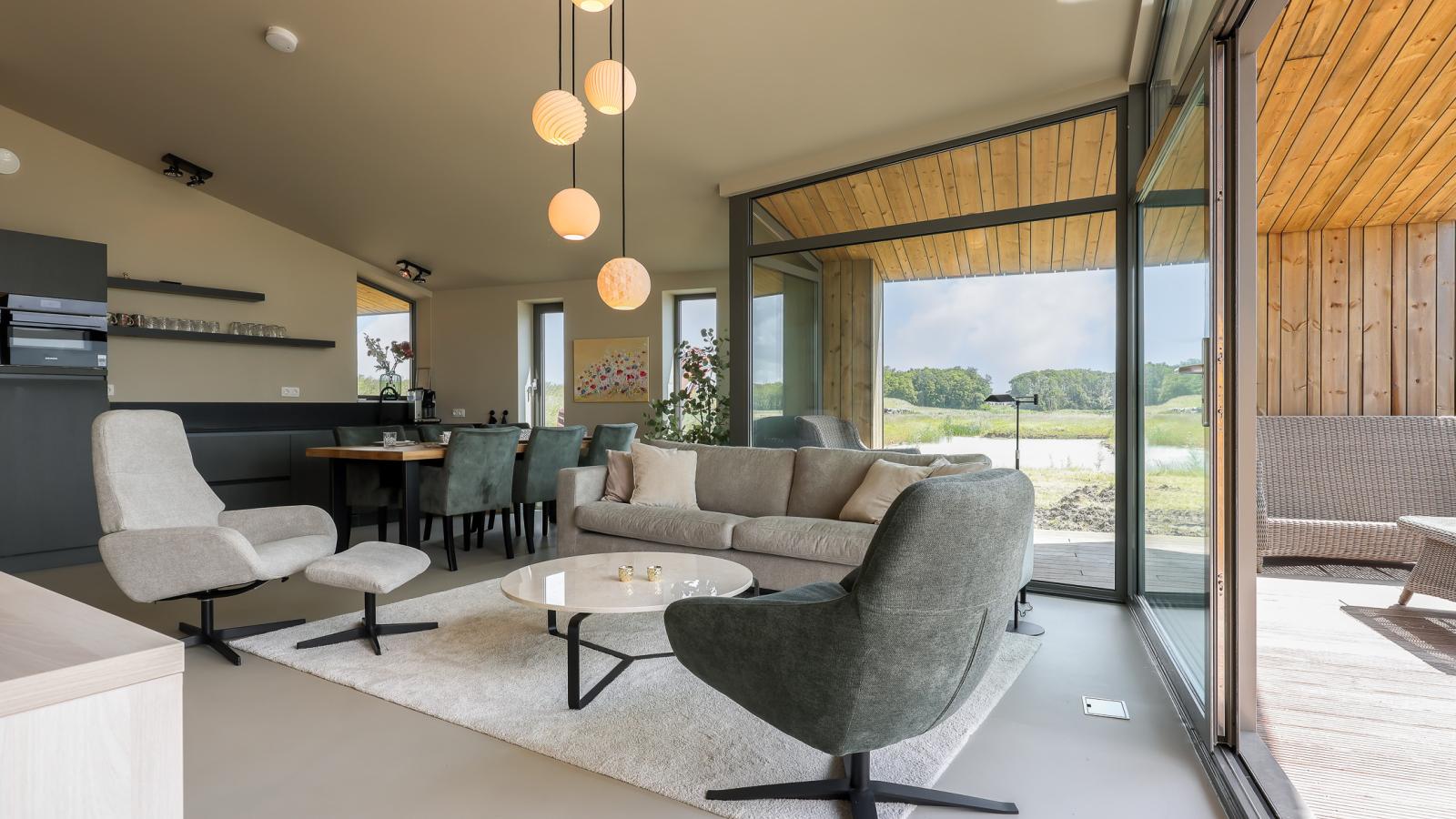 Natuurhuis Avondwei - Woonkamer