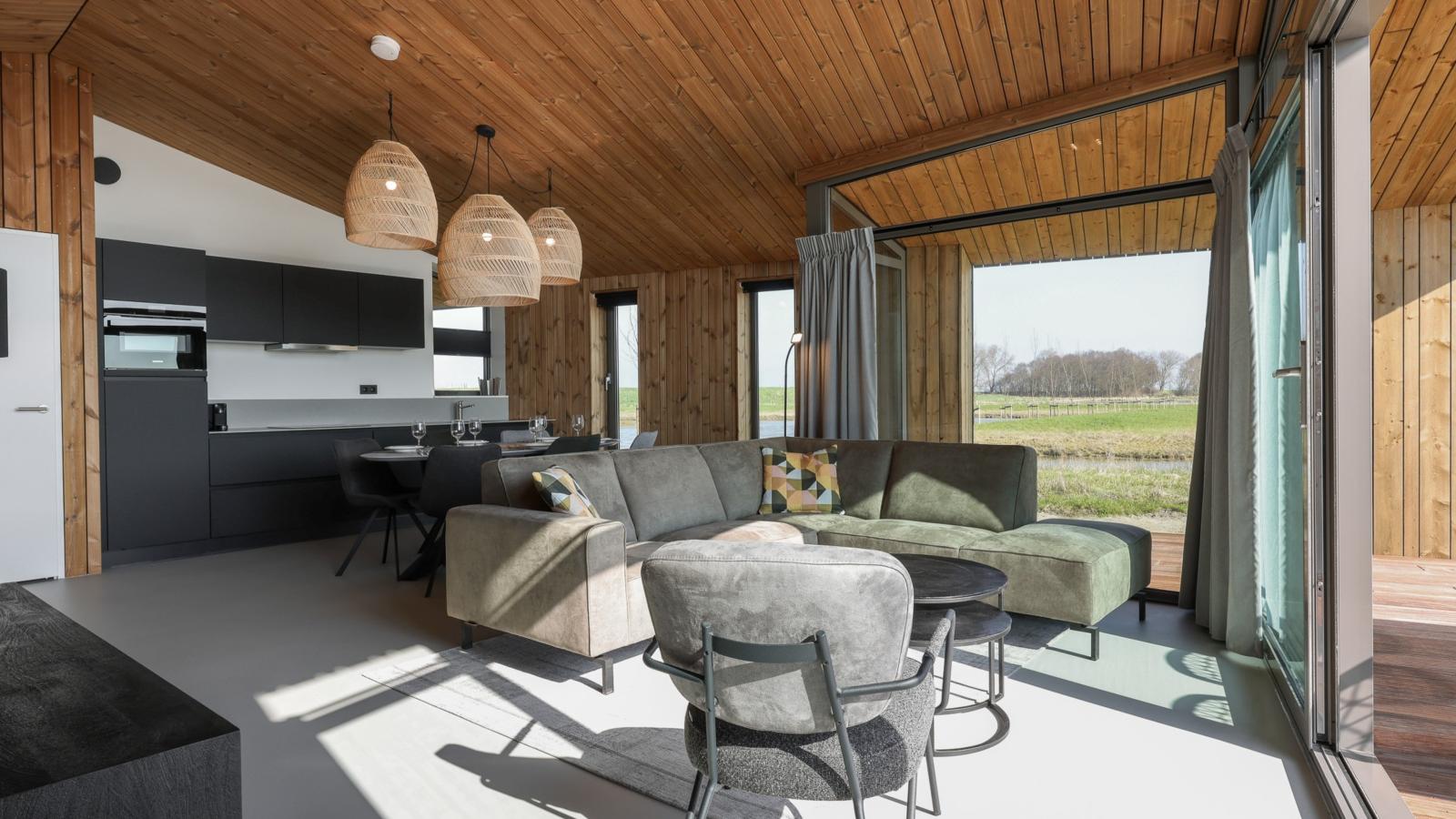 Natuurhuis Trekzicht - Woonkamer