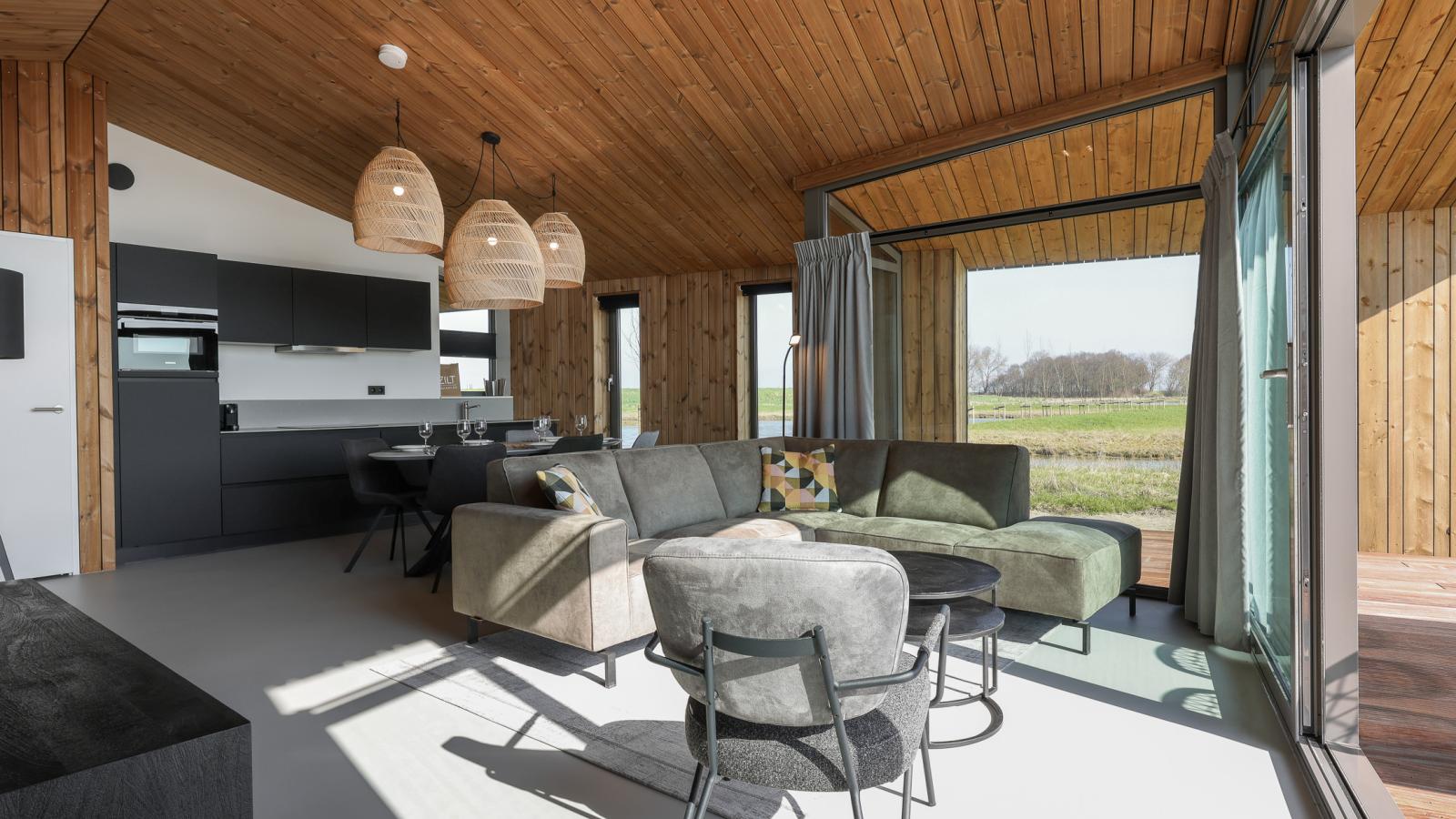 Natuurhuis Trekzicht - Woonkamer