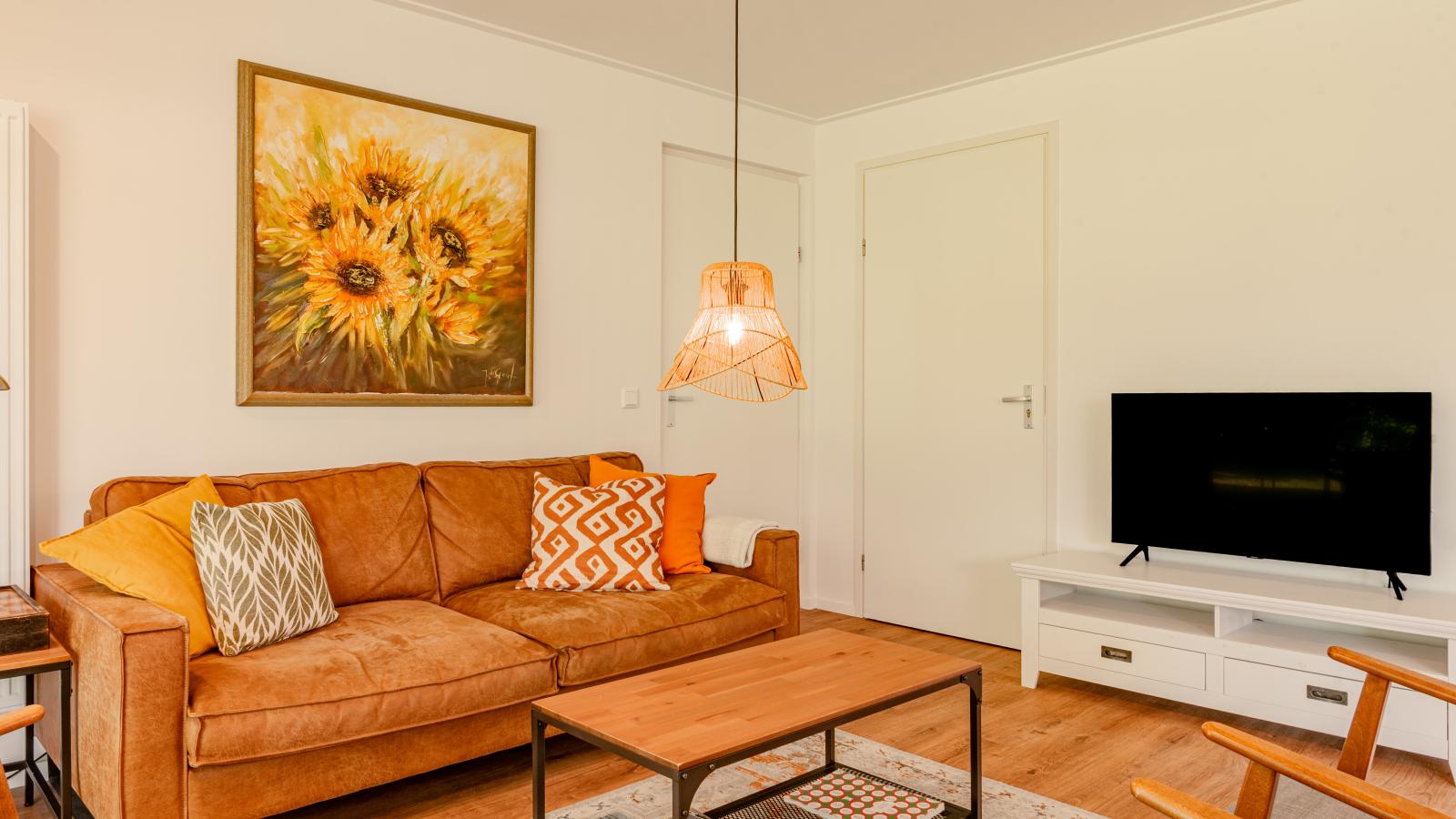 Zilte Duinvilla - Woonkamer