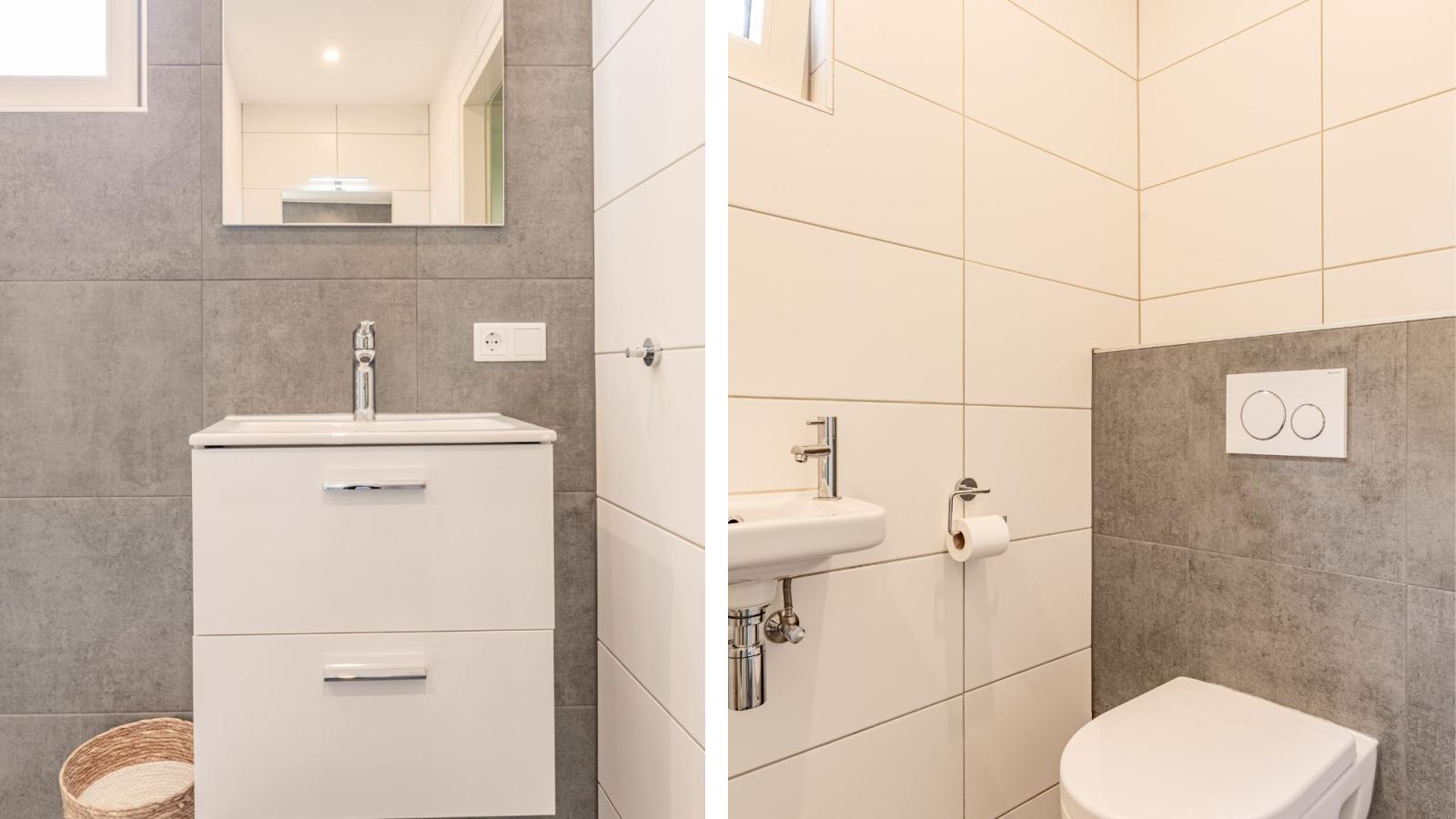 Zilte Duinvilla - Badkamer