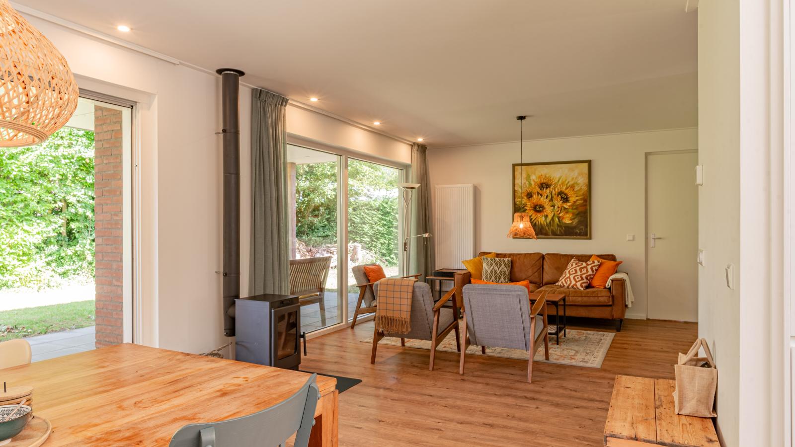 Zilte Duinvilla - Woonkamer