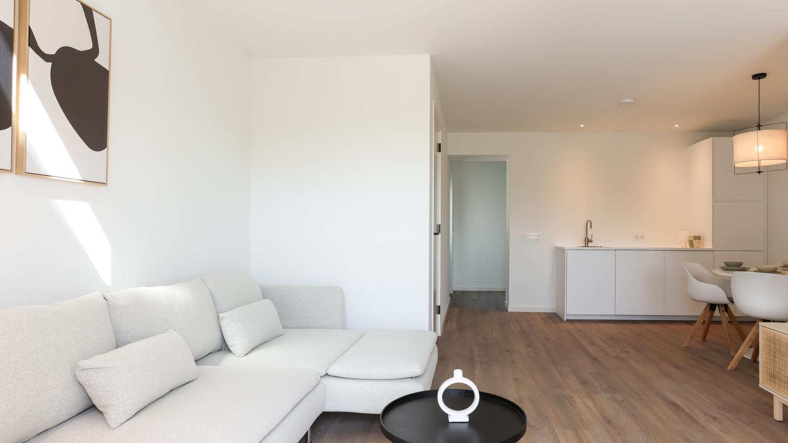 Het Zilte Nest - Woonkamer