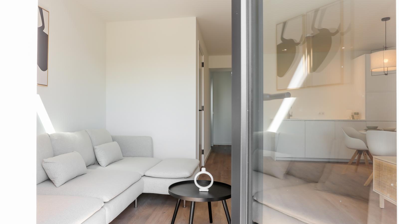 Het Zilte Nest - Woonkamer