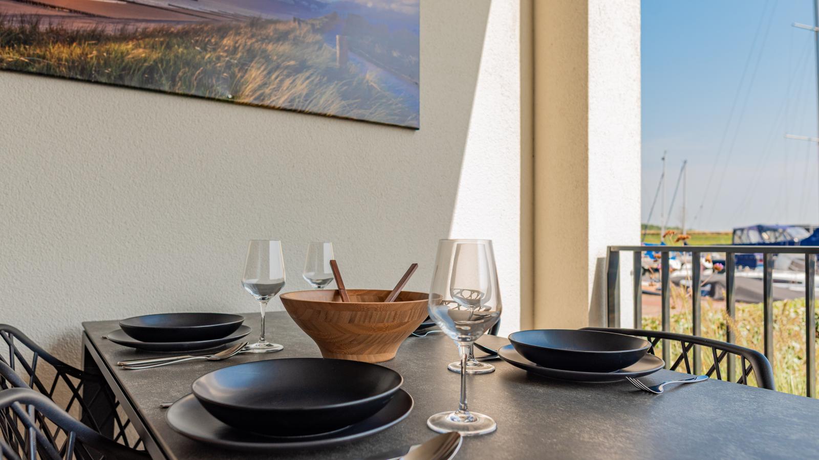 Het Havenverblijf - Terrasbalkon