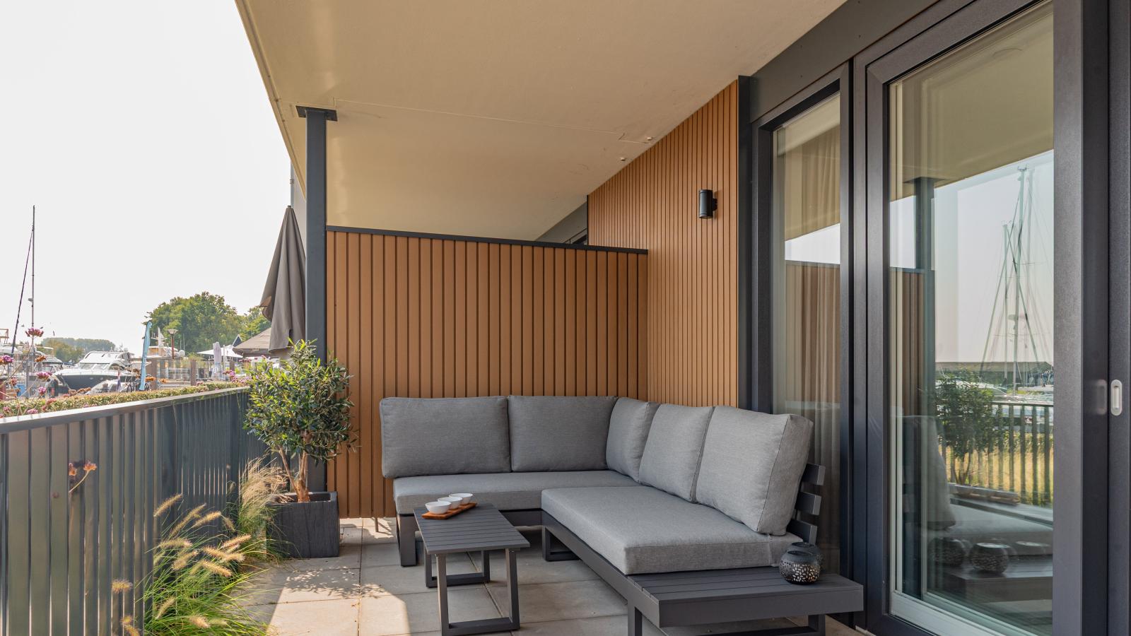 Het Havenverblijf - Terrasbalkon