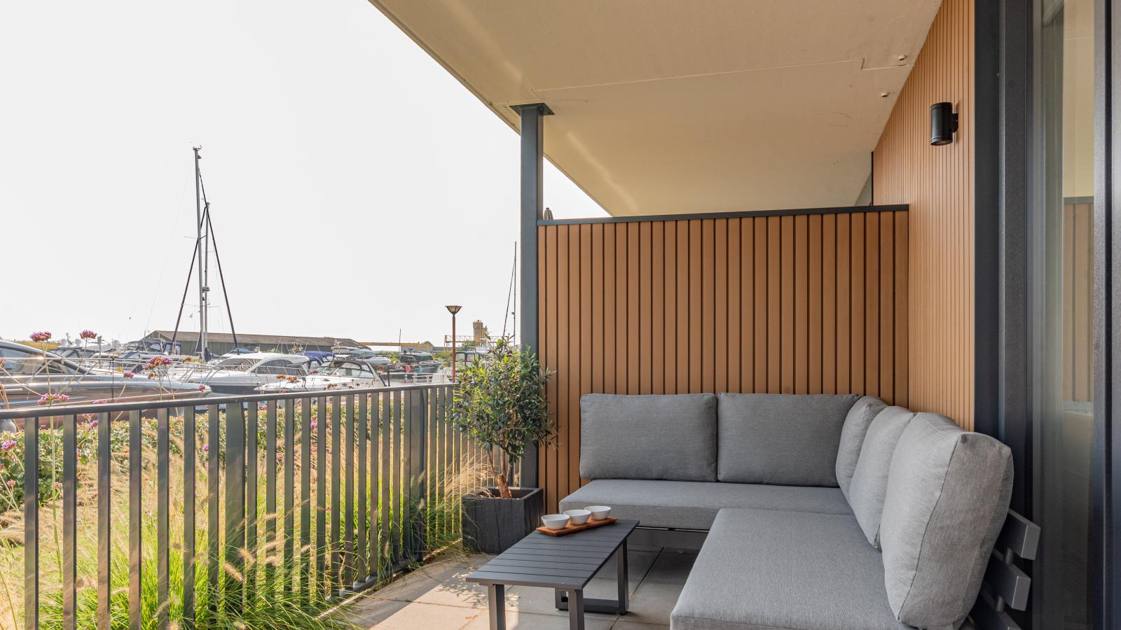 Het Havenverblijf - Terrasbalkon