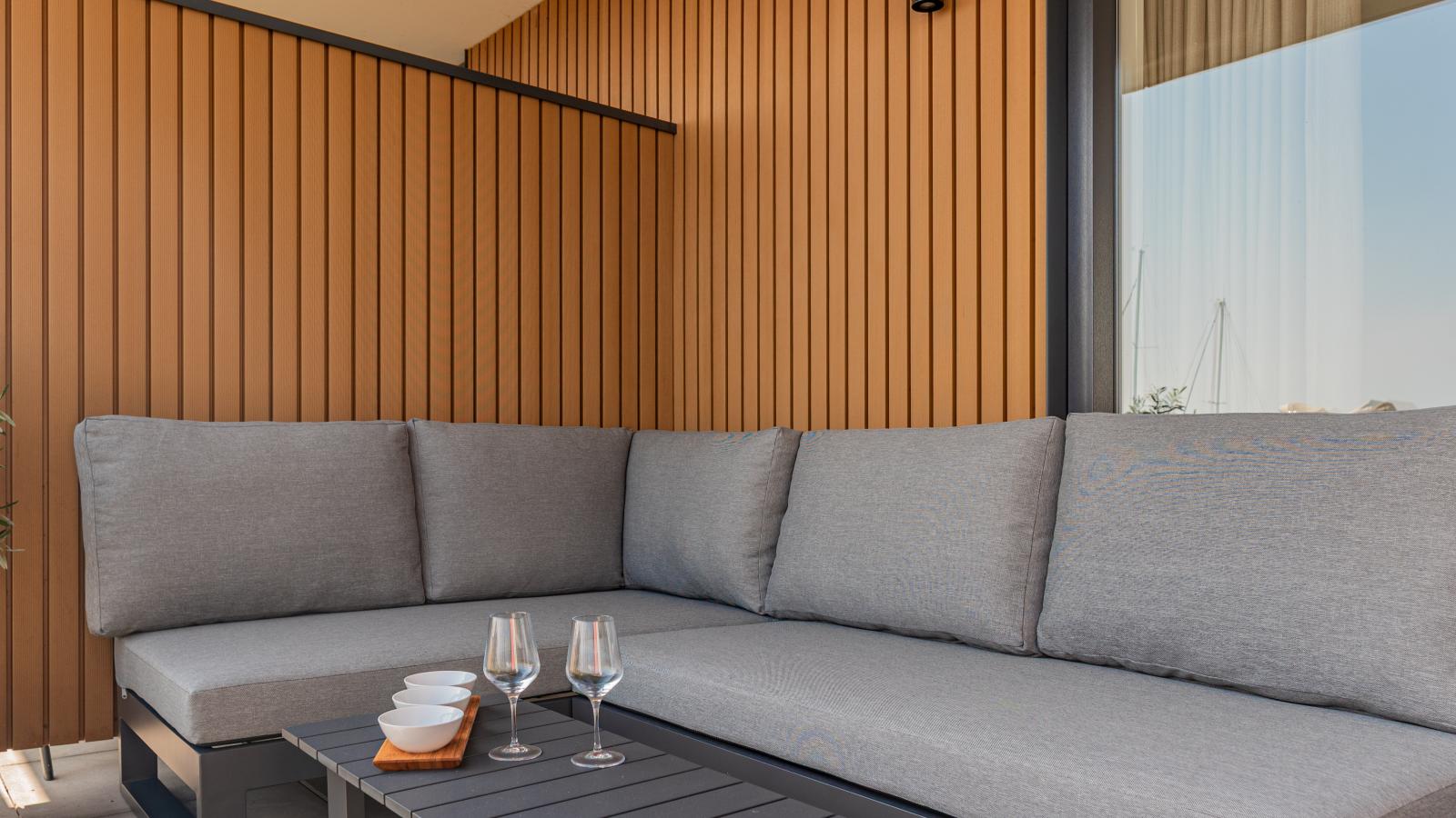 Het Havenverblijf - Terrasbalkon