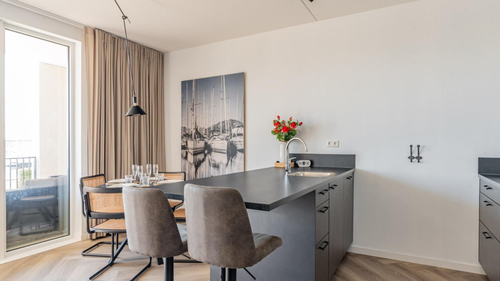 De Havenkamer - Küche