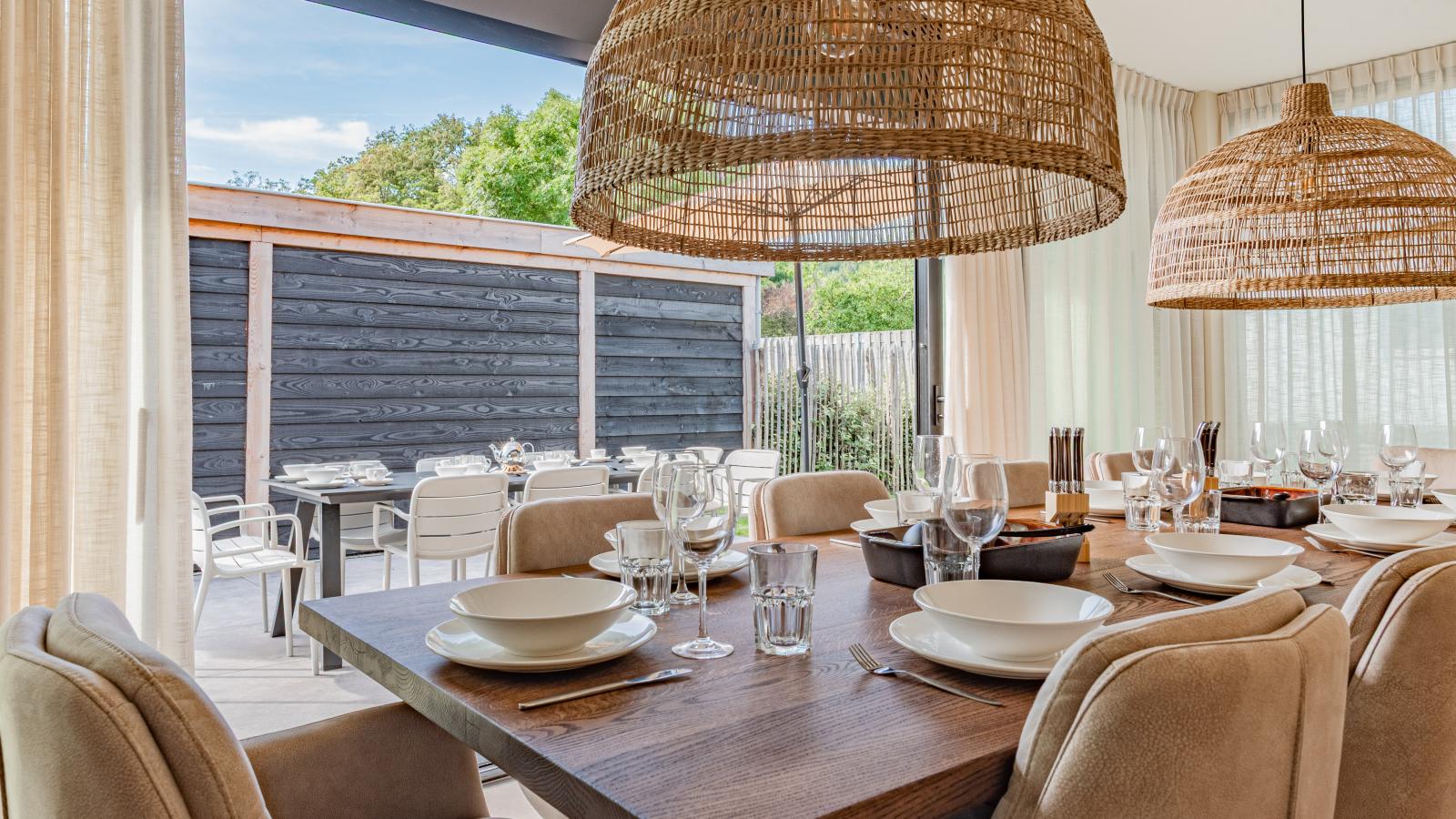 Villa Zilte Duinen - Eetkamer