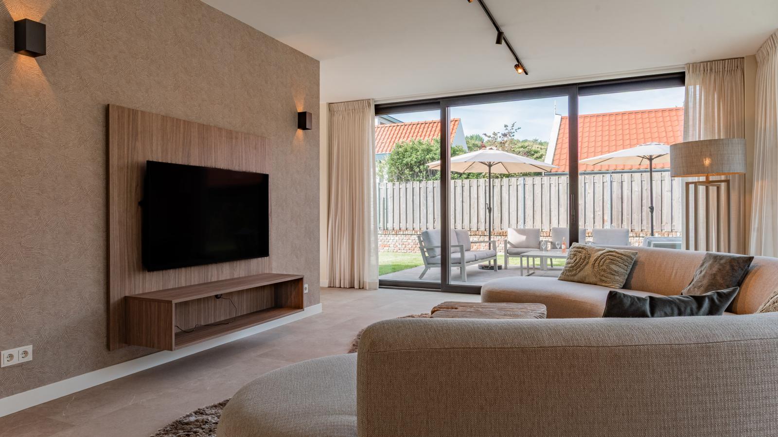 Villa Zilte Duinen - Woonkamer