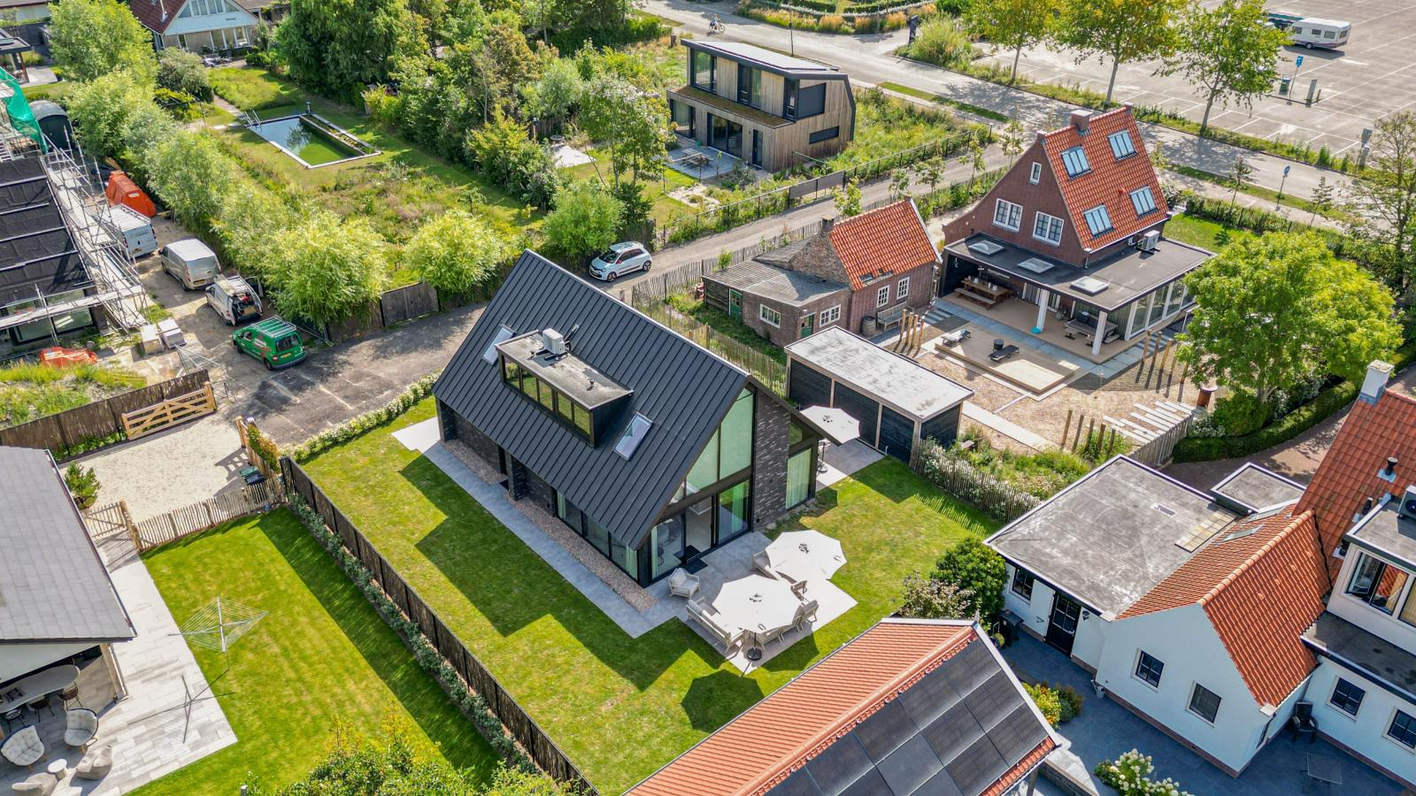 Villa Zilte Duinen - Buitenkant zomer