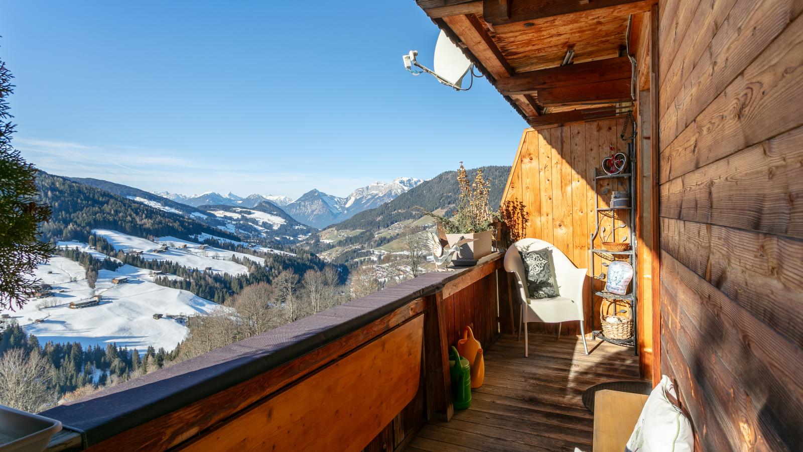 Fernblick Alpbach-Terrasbalkon