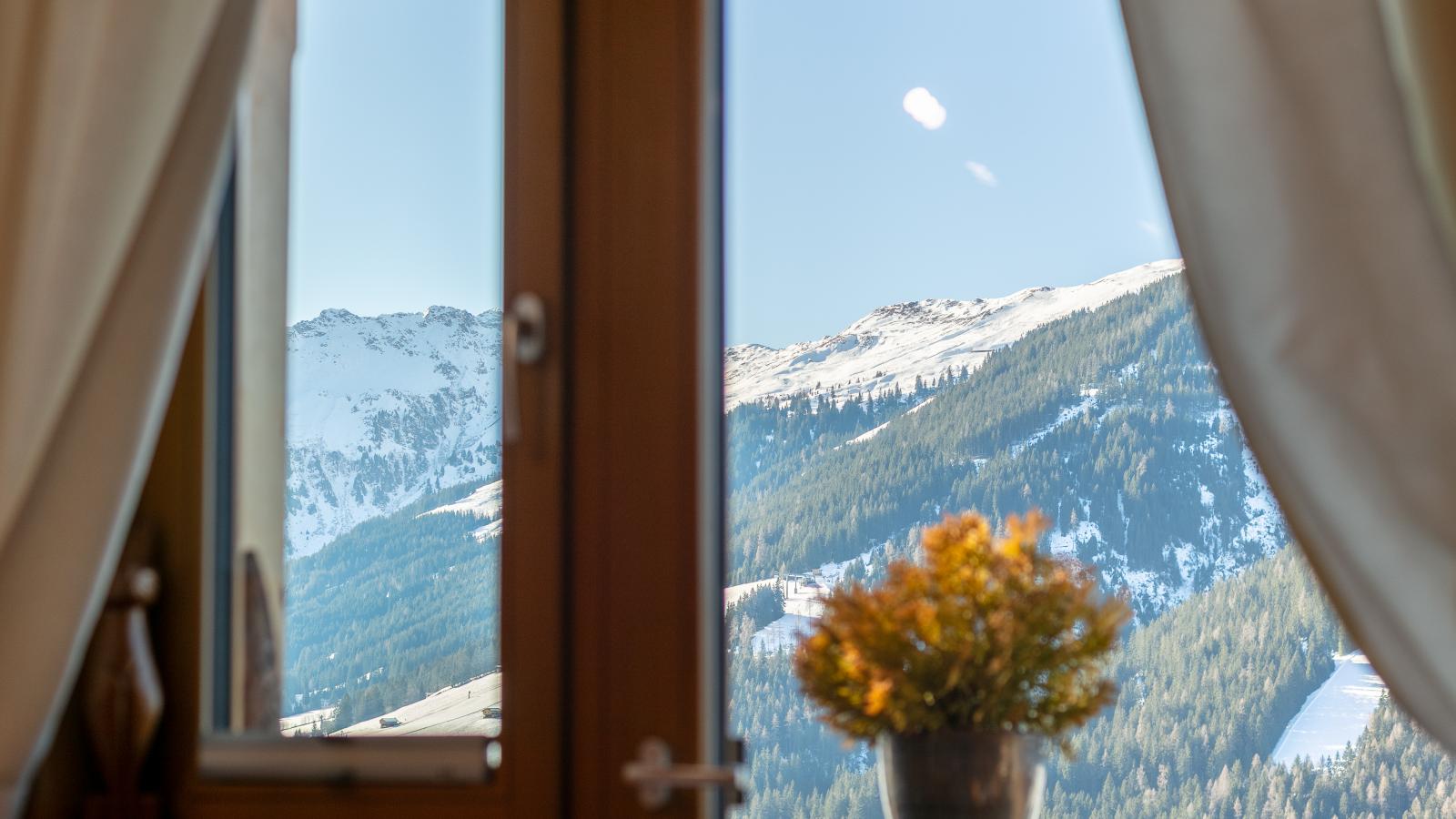 Fernblick Alpbach-Uitzicht winter