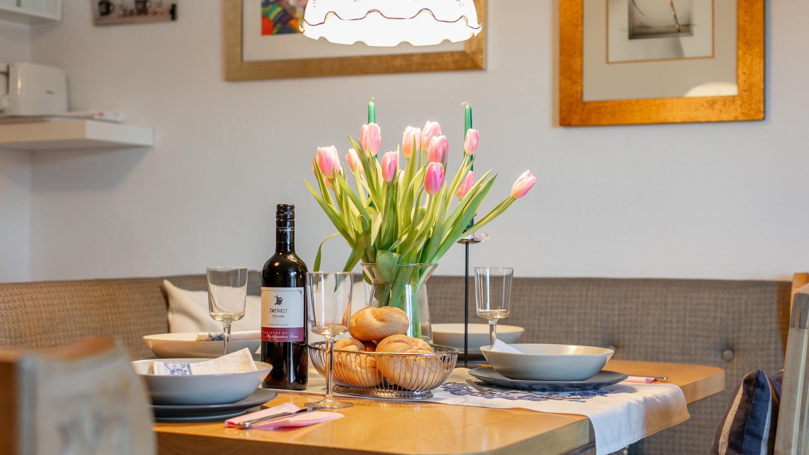 Fernblick Alpbach-Eetkamer