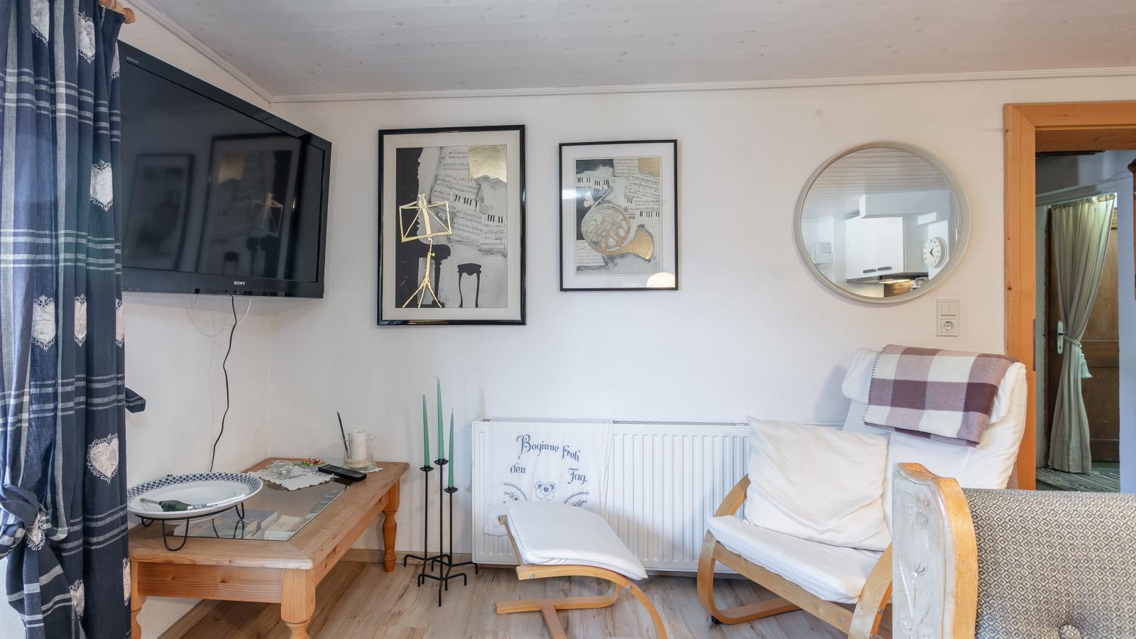 Fernblick Alpbach-Woonkamer