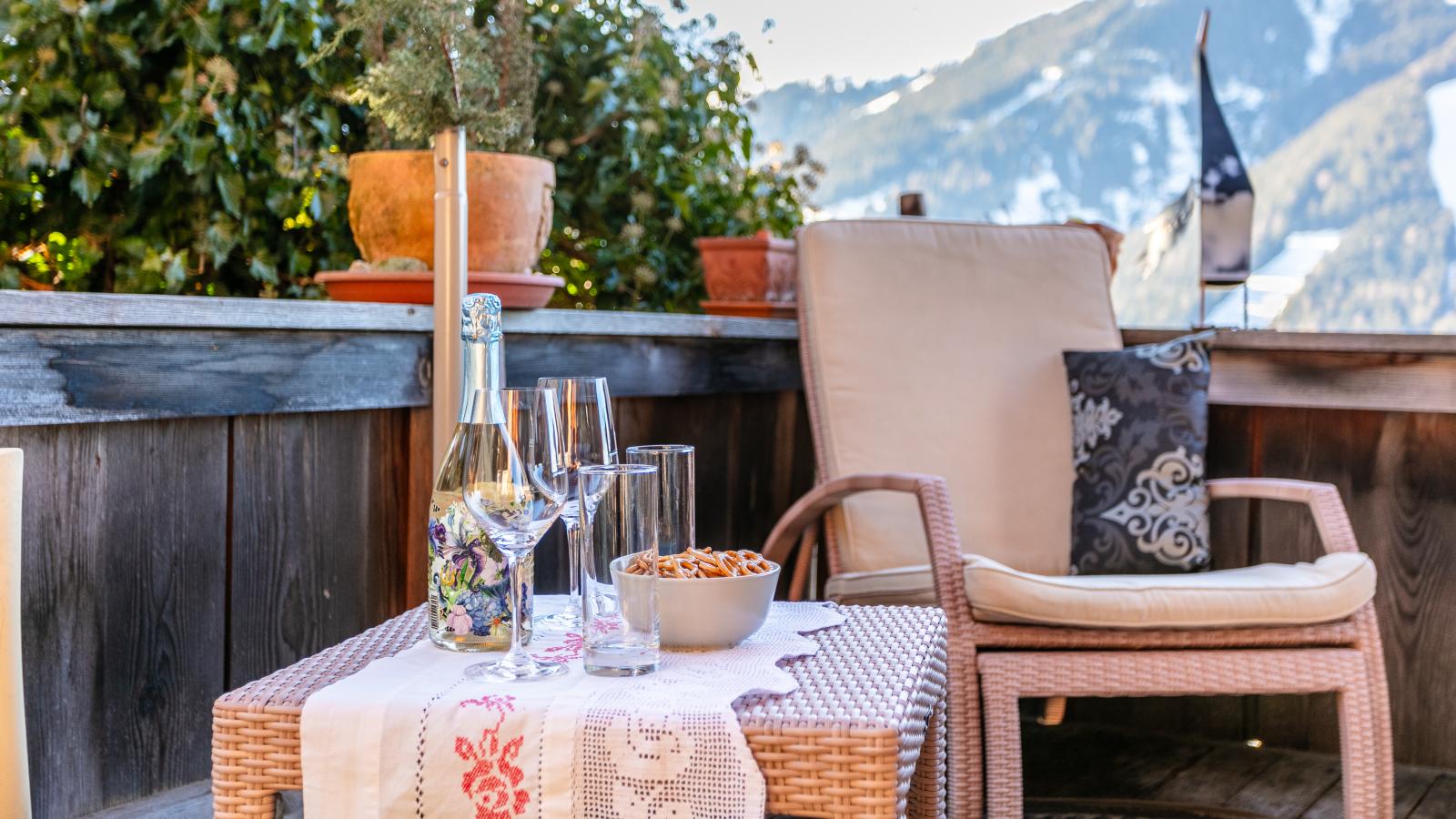 Fernblick Alpbach-Terrasbalkon